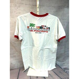 Honda Grand Prix St Petersburg 2006 Road Show Crew T Shirt Red White Double Side
